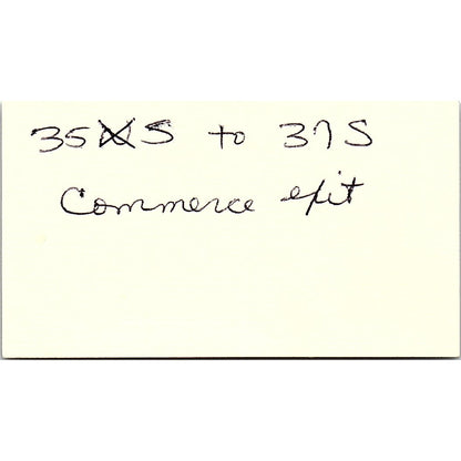 Stratford House Inn Maria Puente San Antonio Vintage Business Card SD9-B14