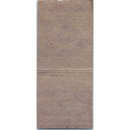 Rudy's Bar Eau Claire Wisconsin Vintage Matchbook Cover SD4-Y12