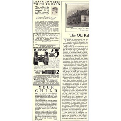 R.J. Forhan DDS Forhans Formula for the Gums Ad 1927 AG3-6