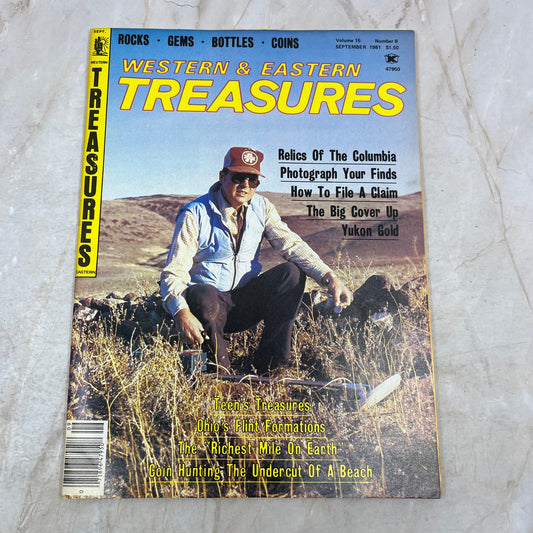 1981 Sept - Western & Eastern Treasures Magazine - Treasure Hunting Gold M13