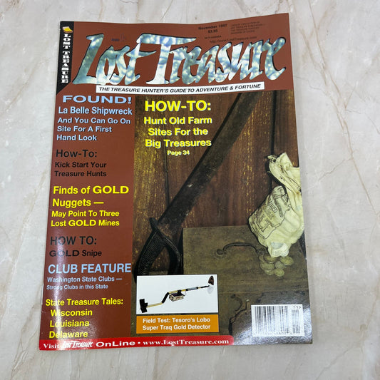 1997 Nov - Lost Treasure Magazine - Treasure Hunting Gold Prospecting M13