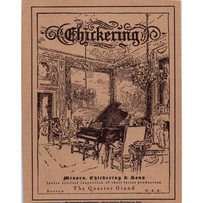 Upholstery Department Shepard, Norwell Co. Boston c1905 Victorian Ad D13