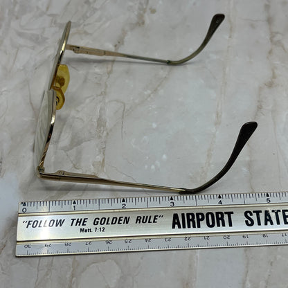 Retro Men’s Gold Tone Aviator Sunglasses Eyeglasses Frames TD7-G4-5