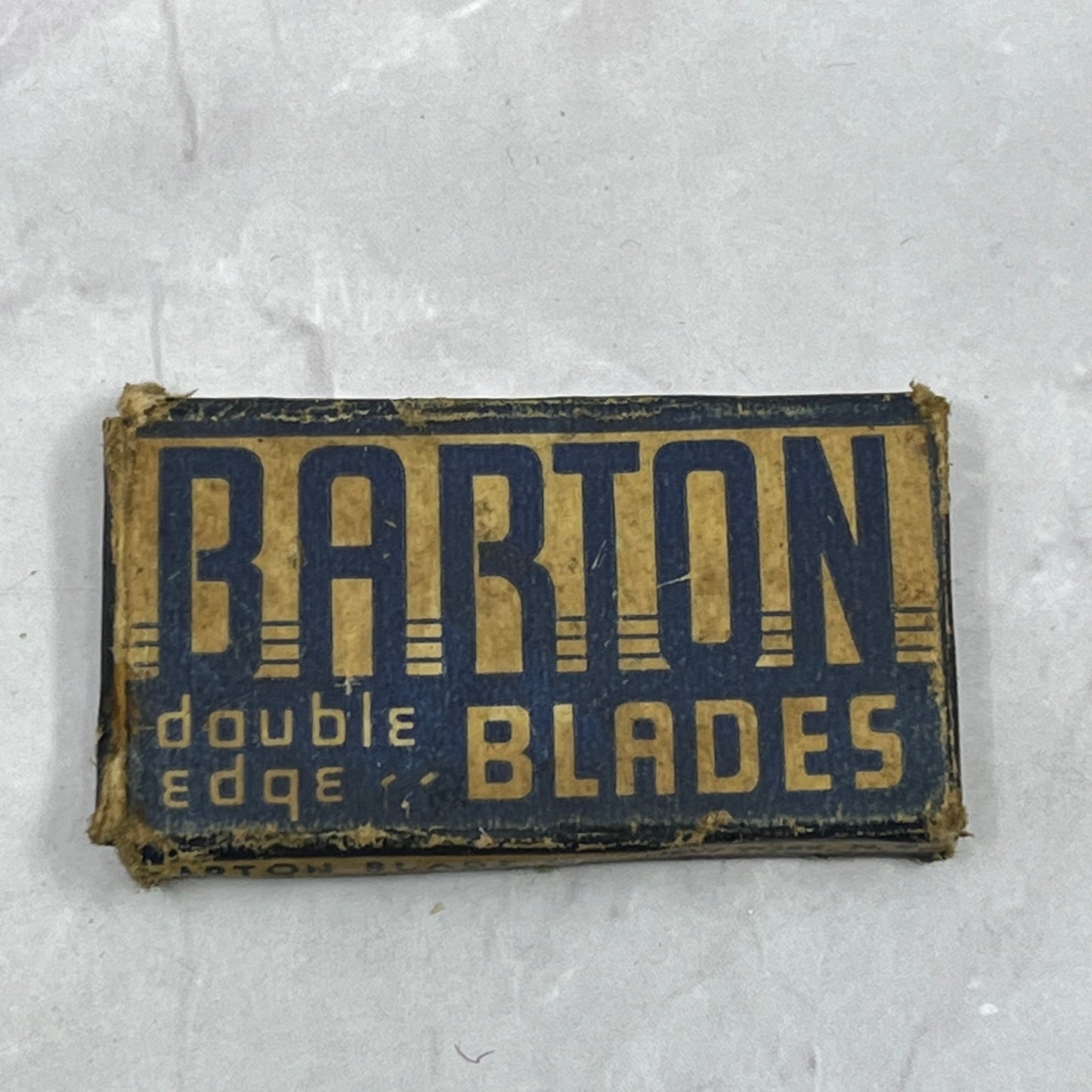 Vintage Barton Double Edge Blade Box Barton Blade Co New York SB7