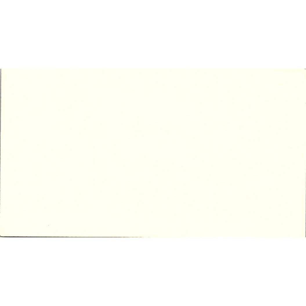 Capt Hans Hillman Leschaco Inc Houston Vintage Business Card SC9-B2