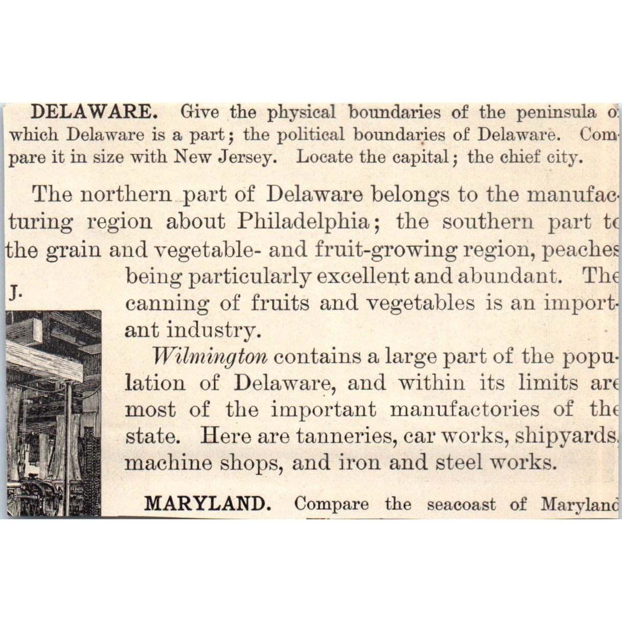 Glass Furnace in Wheeling West Virginia 1901 Engraving AF2-P2