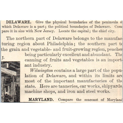 Glass Furnace in Wheeling West Virginia 1901 Engraving AF2-P2