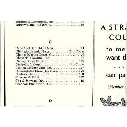 John S Barnes Sailing Dinghy Syracuse NY 1932 Ad AG2-M18