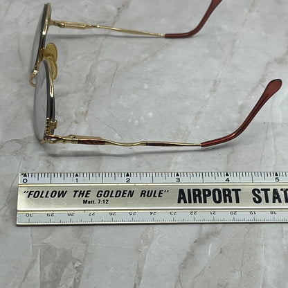 Vtg Silver Dollar Juliet Oval Wire Frame Sunglasses Eyeglasses Frames TG7-G6-2