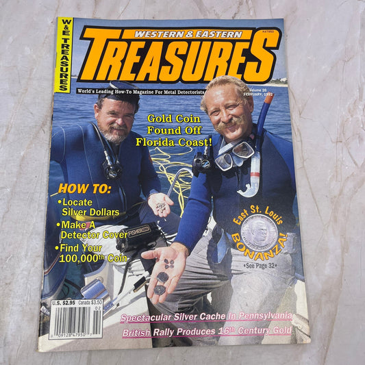 1992 Feb - Western & Eastern Treasures Magazine - Treasure Hunting Gold M12