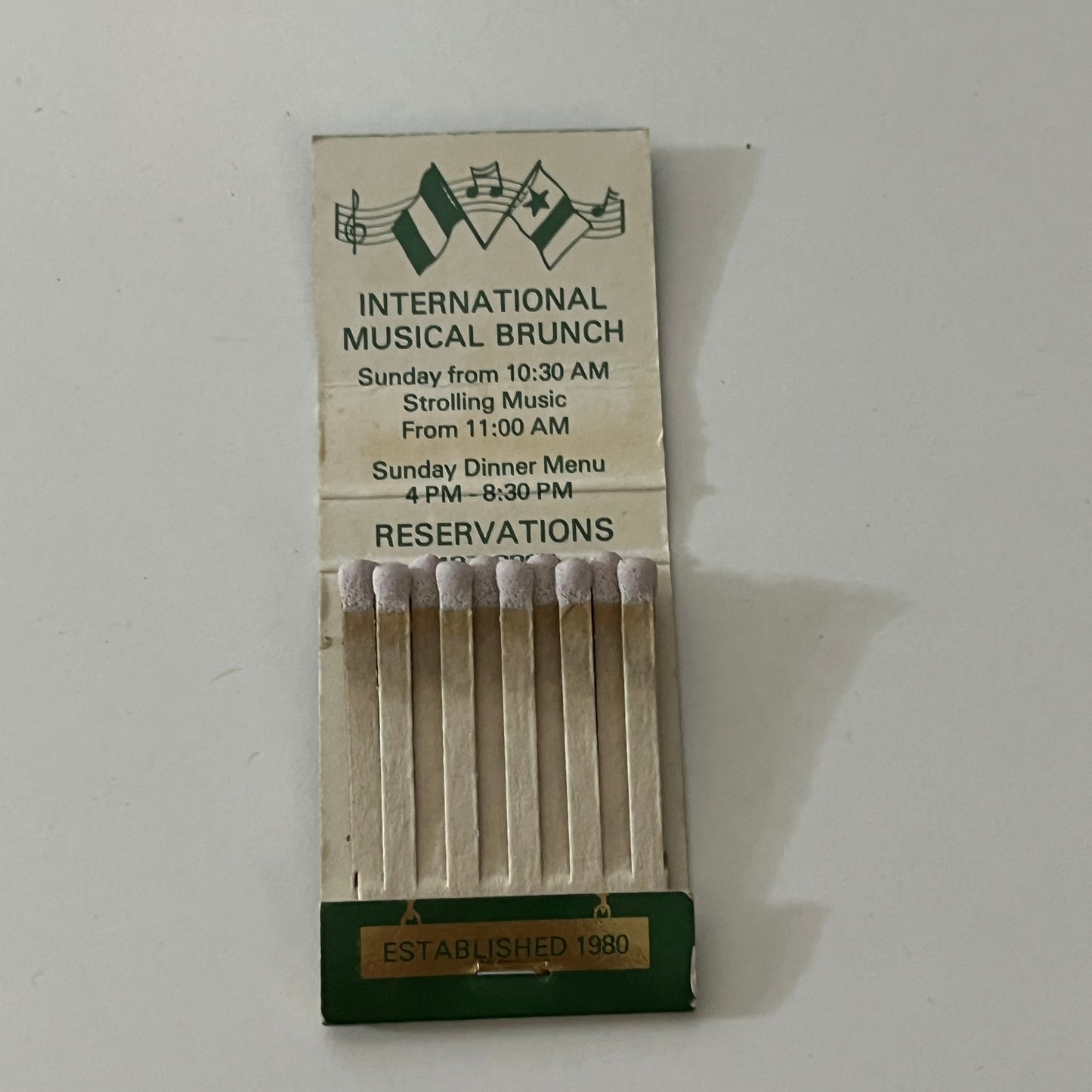 Kozlak's Oakwood Inn Restaurant Anoka Minnesota Vintage Matchbook SC4-R7