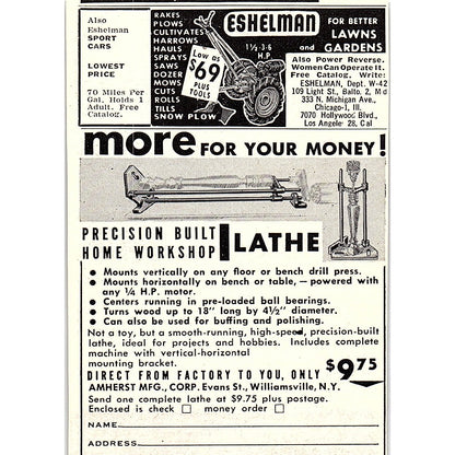 Casco Ash-Guard Pop-Out Car Lighter Bridgeport CT 1955 Ad AF9-M2