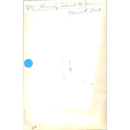 Senator Edward Kennedy Minnesota Visit 1971 7x11 Original Press Photo D1-P