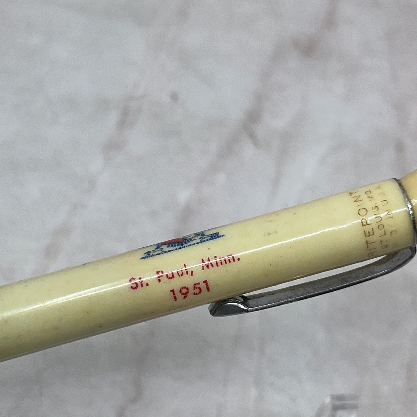 1951 American Bowling Congress St. Paul MN Vintage Mechanical Pencil SB8-Y1
