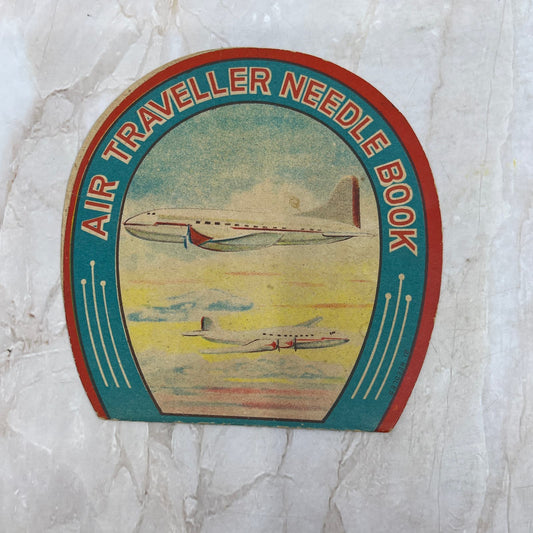 1950s Air Traveller Needle Book Occupied Japan TI8-S6