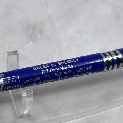 Galen S. Greenly Furnace & Boiler Lancaster PA Vintage Advertising Pen TC5-PP3