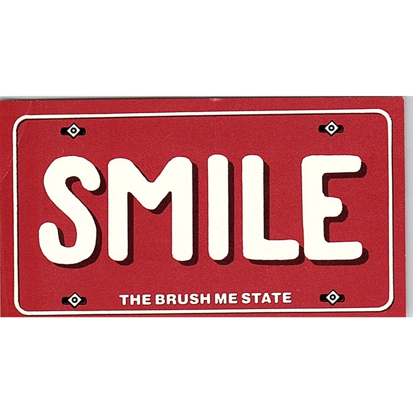 J.W. Ausmus DDS Family Dentistry Houston Vintage Business Card SC9-B5