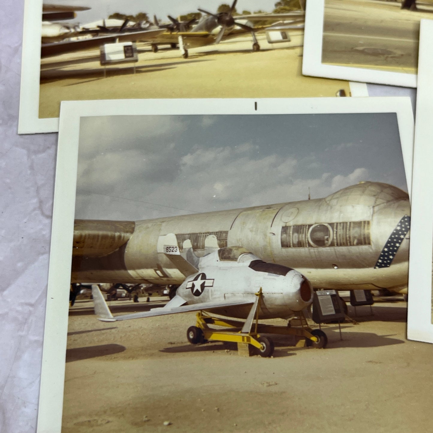 1970s Lot of 10 Original USAF Photos B-36 Convair Bell P-39 TJ5-EL