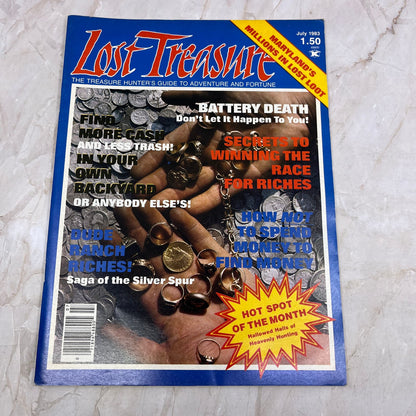 1983 July - Lost Treasure Magazine - Treasure Hunting Gold Prospecting M15