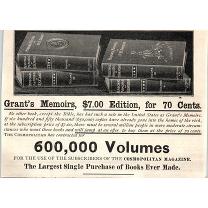 Appleton's Cyclopædia of American Biography NY c1890 Victorian Ad AE8-CH4