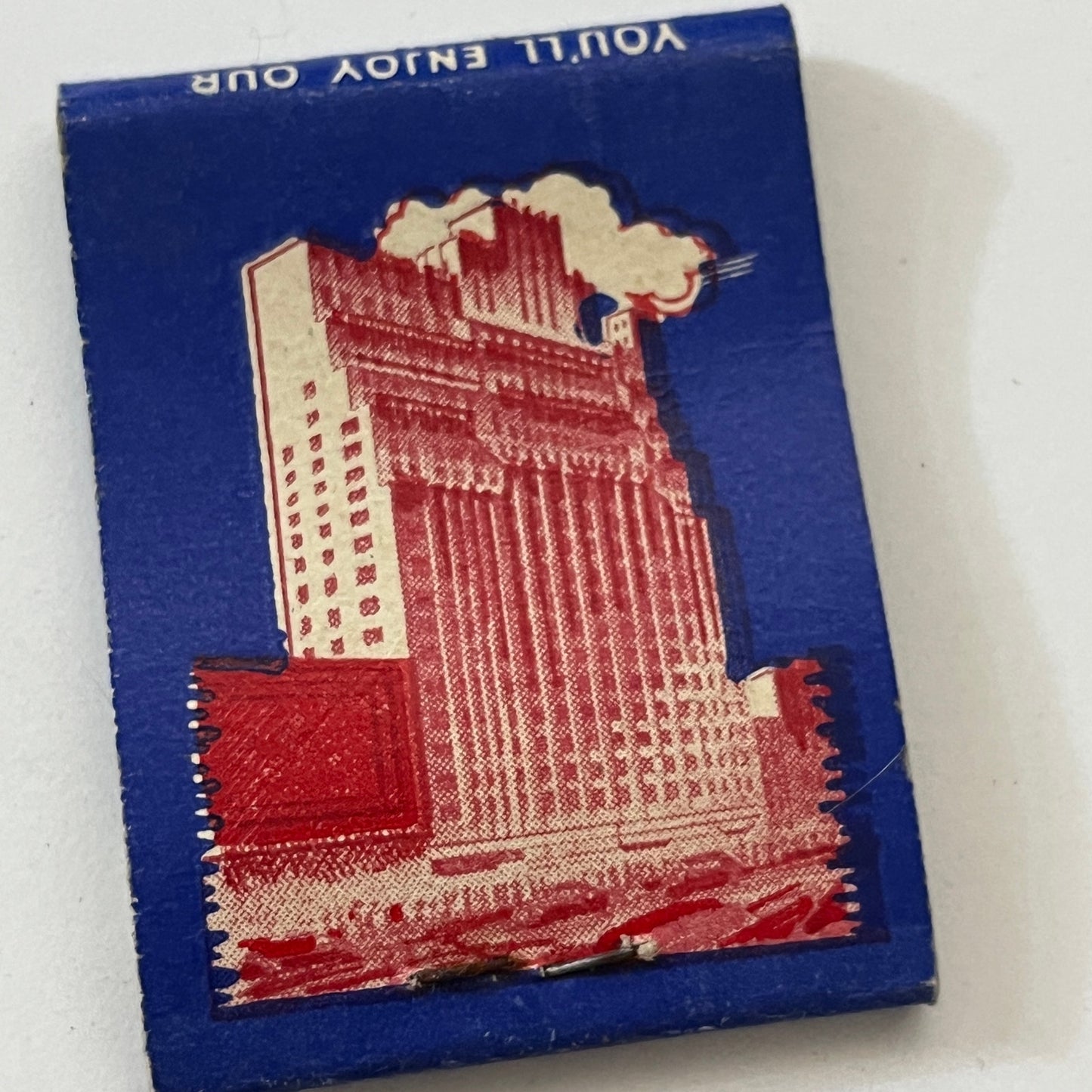 Hotel Dixie Times Square NY Vintage Matchbook Cover TB6-MB1-4