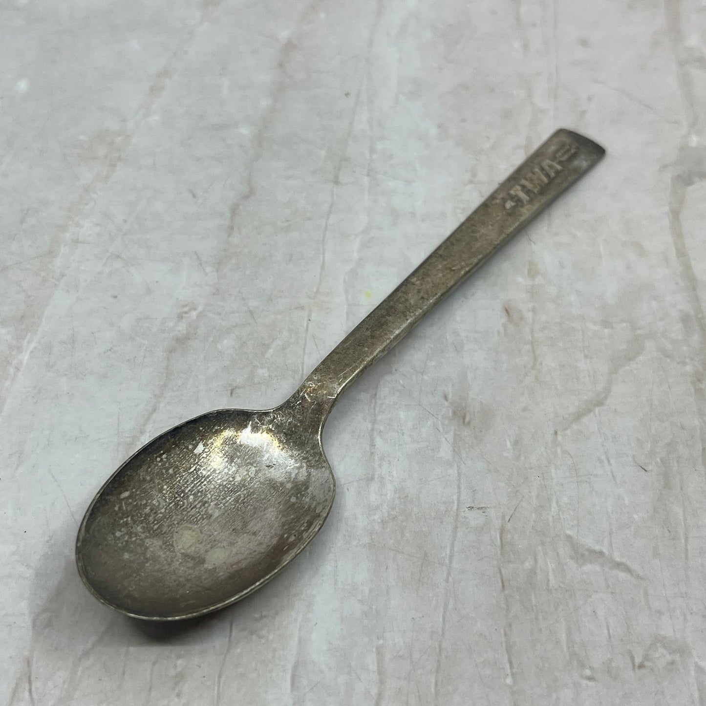 Vintage TWA Airlines Spoon Silver Plate 5 1/2" International Silver Co. TG8