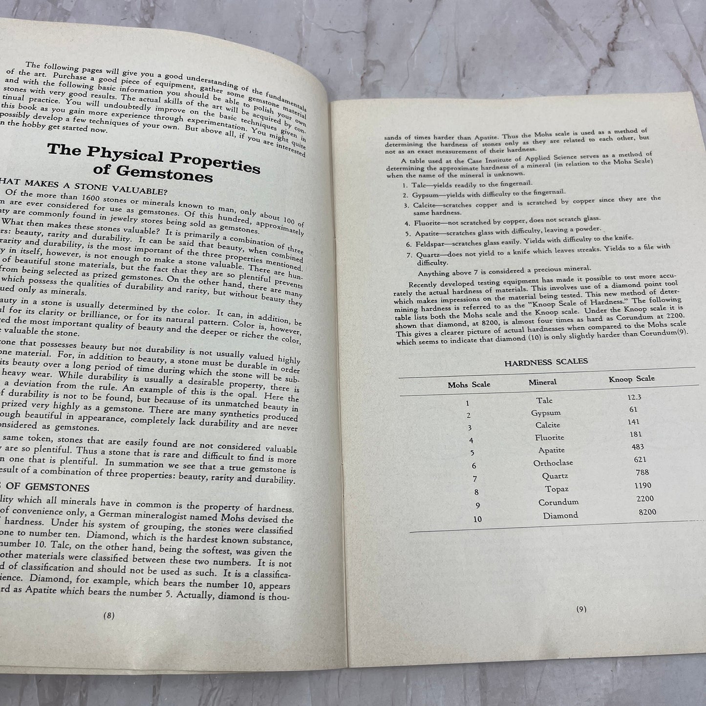 Gem Cutter's Guide - 1963 Minnesota Lapidary Supply Ronald J. Balej M29