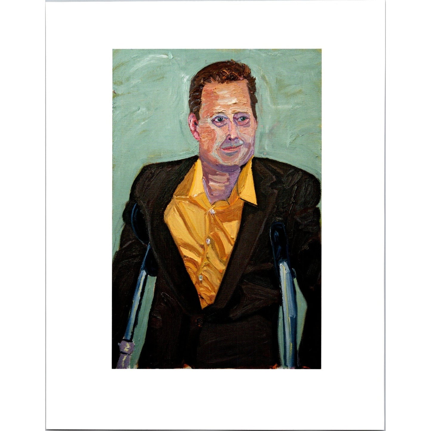 Sergeant Justin Bond - George W. Bush Painting Book Plate Art Print J8