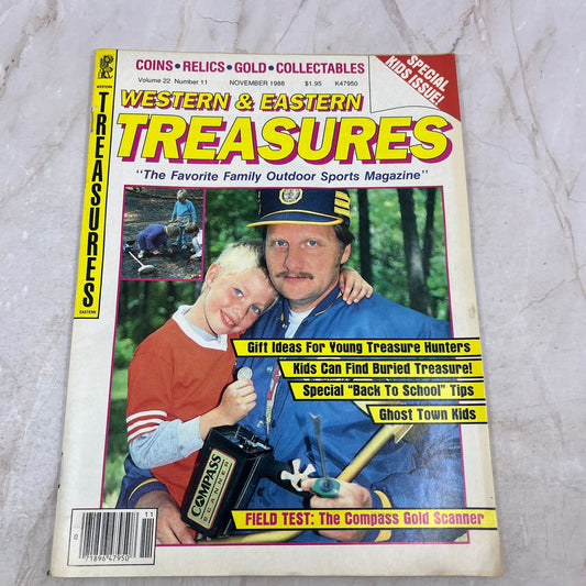 1988 Nov - Western & Eastern Treasures Magazine - Treasure Hunting Gold M11