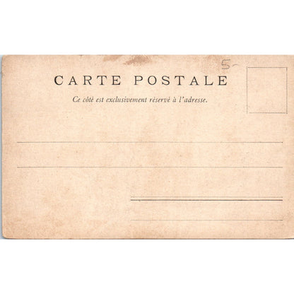 Dogs Pulling Cart Flemish Milkmaid Belgium c1900 Postcard PD2