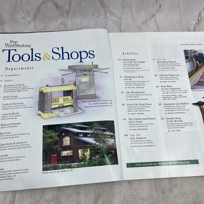 Tools & Shops - Winter 2003 No 160 - Taunton's Fine Woodworking Magazine M34