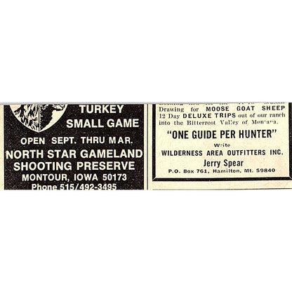 Canadian Waters Canoe Trips Ely MN 1977 Ad AF6-M1