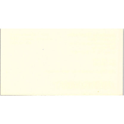 Ron Rice NAP Electronics Magnavox Sugar Land TX Vintage Business Card SC9-B8