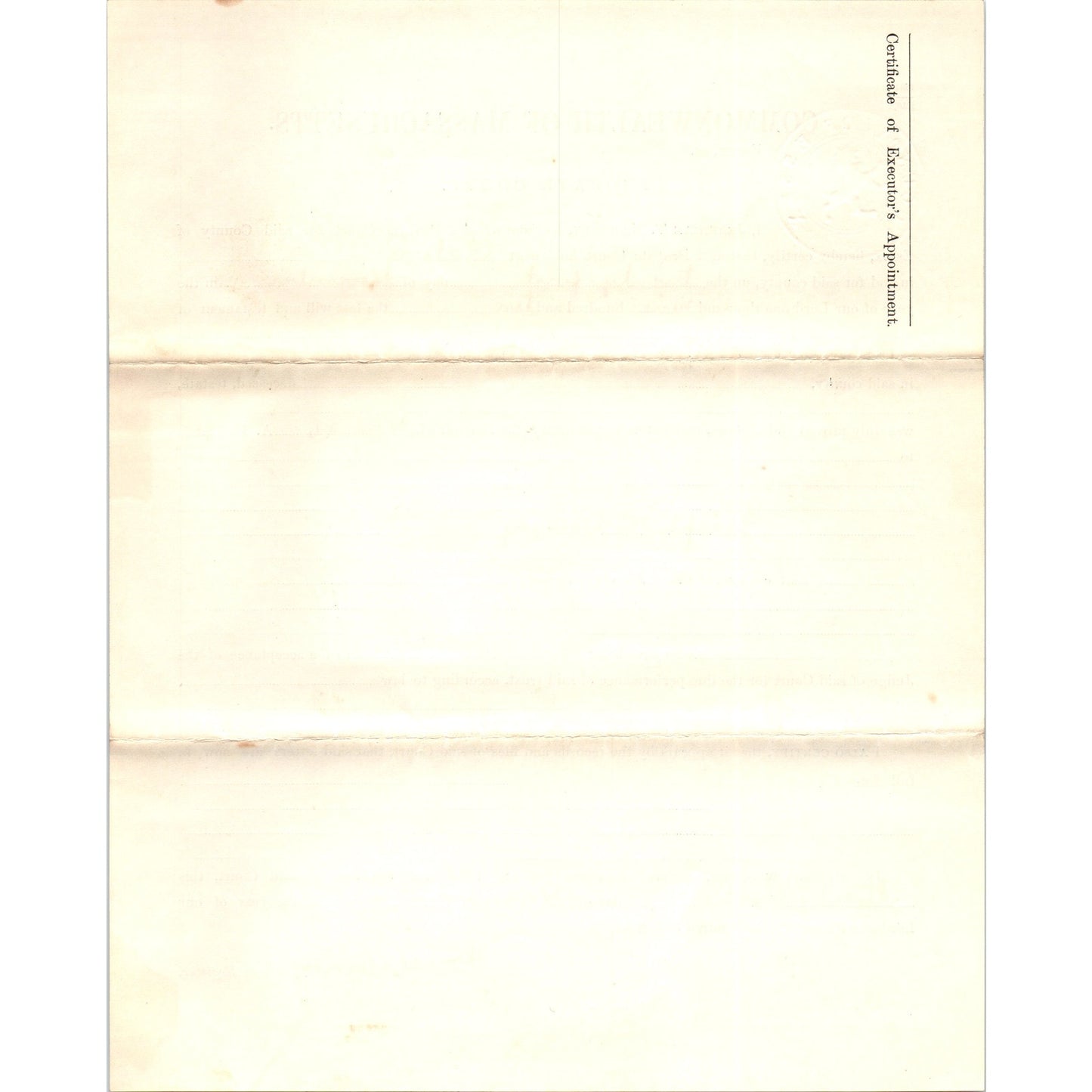 1910 Salem MA Probate Court Last Will and Testament of Sarah E. Noyes D23