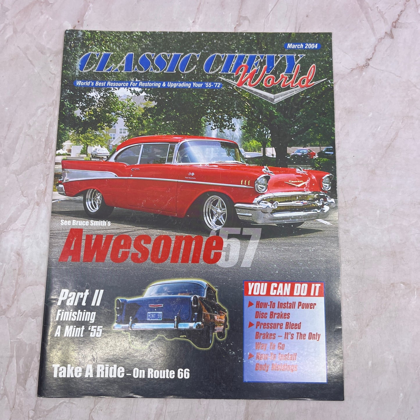 Bruce Smith's Awesome 57 - Classic Chevy World Magazine - Mar 2004 M29