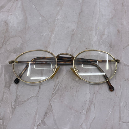 Other Peoples Derby Oval Tortoise Arm Sunglasses Eyeglasses Frames TG7-G4-10