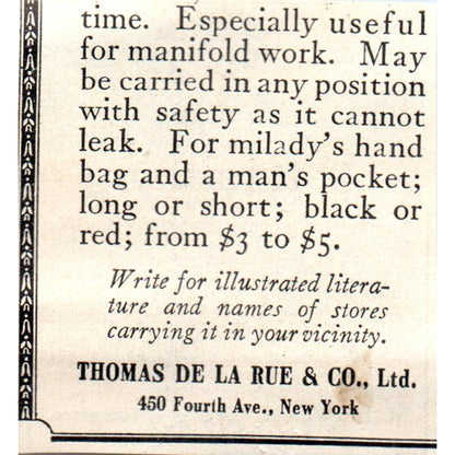 St. Petersburg Florida Travel M.E. Dilman 1924 Magazine Ad AF2-A1