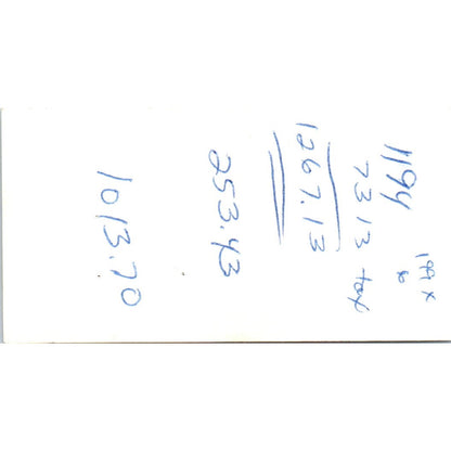 Cynthia M. Cannizzaro D&F Design Group Houston Vintage Business Card SD8-B20