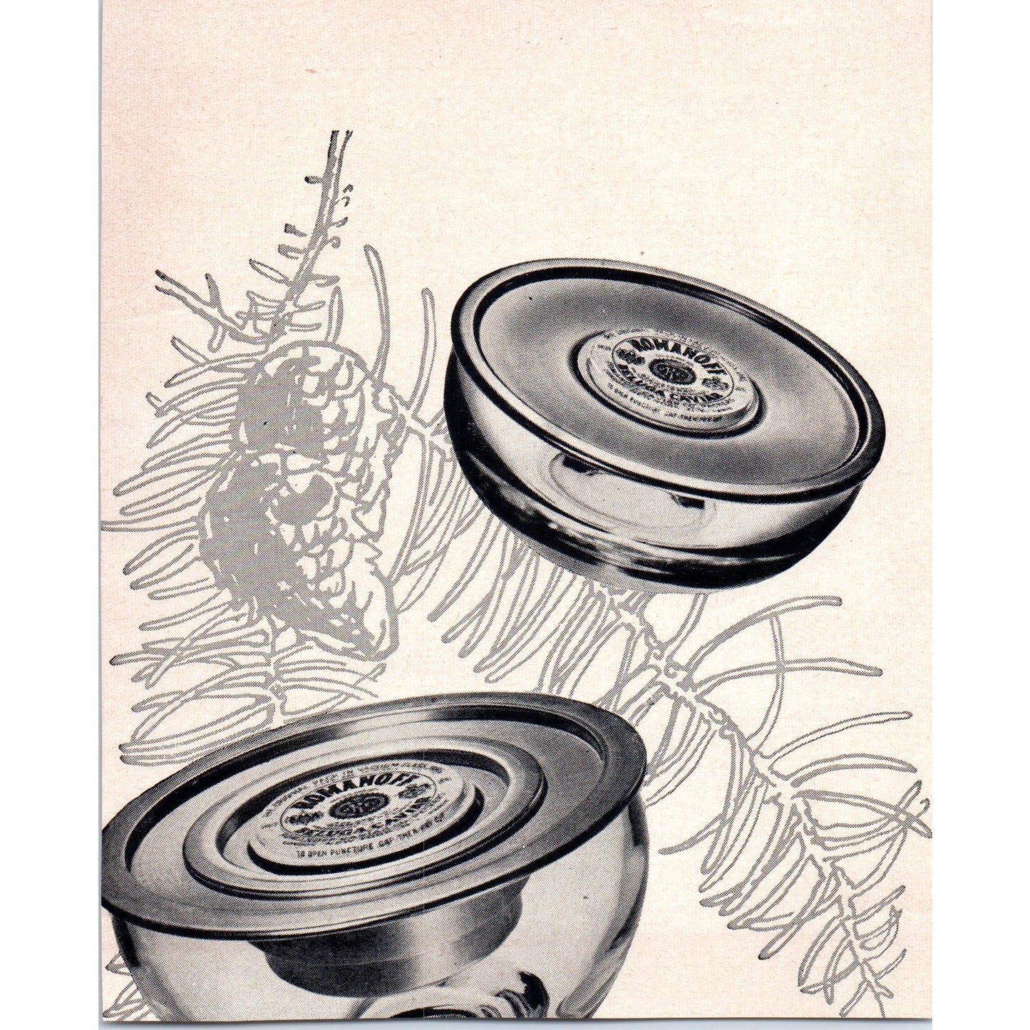 Parker Magnetix Desk Pen Set 1951 Magazine Ad AF1-MF1