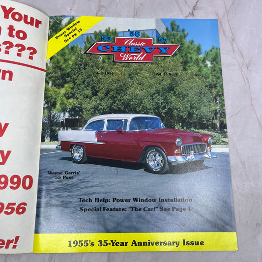 Power Window Install - '55, '56, '57 Classic Chevy World Magazine - Jul 1990 M31