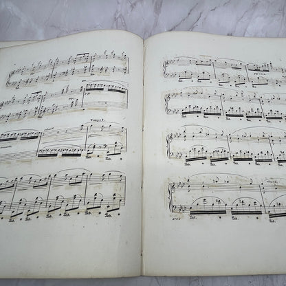 c1860 La Clochette Du Patre Nocturne Lefébure Wély Sheet Music V16