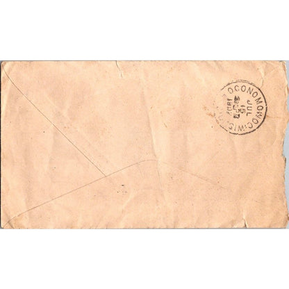 1902 Milwaukee WI Jahrmarkt Pabst Brewing Co Envelope Beth Richards AI9-H3