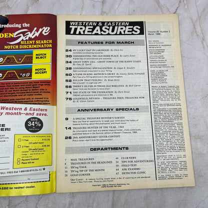 1986 March - Western & Eastern Treasures Magazine - Treasure Hunting Gold M12