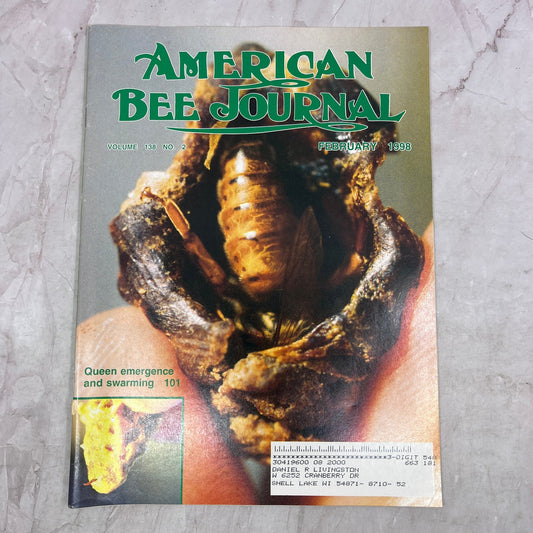 1998 Feb - American Bee Journal Magazine - Bees Beekeeping Honey M37