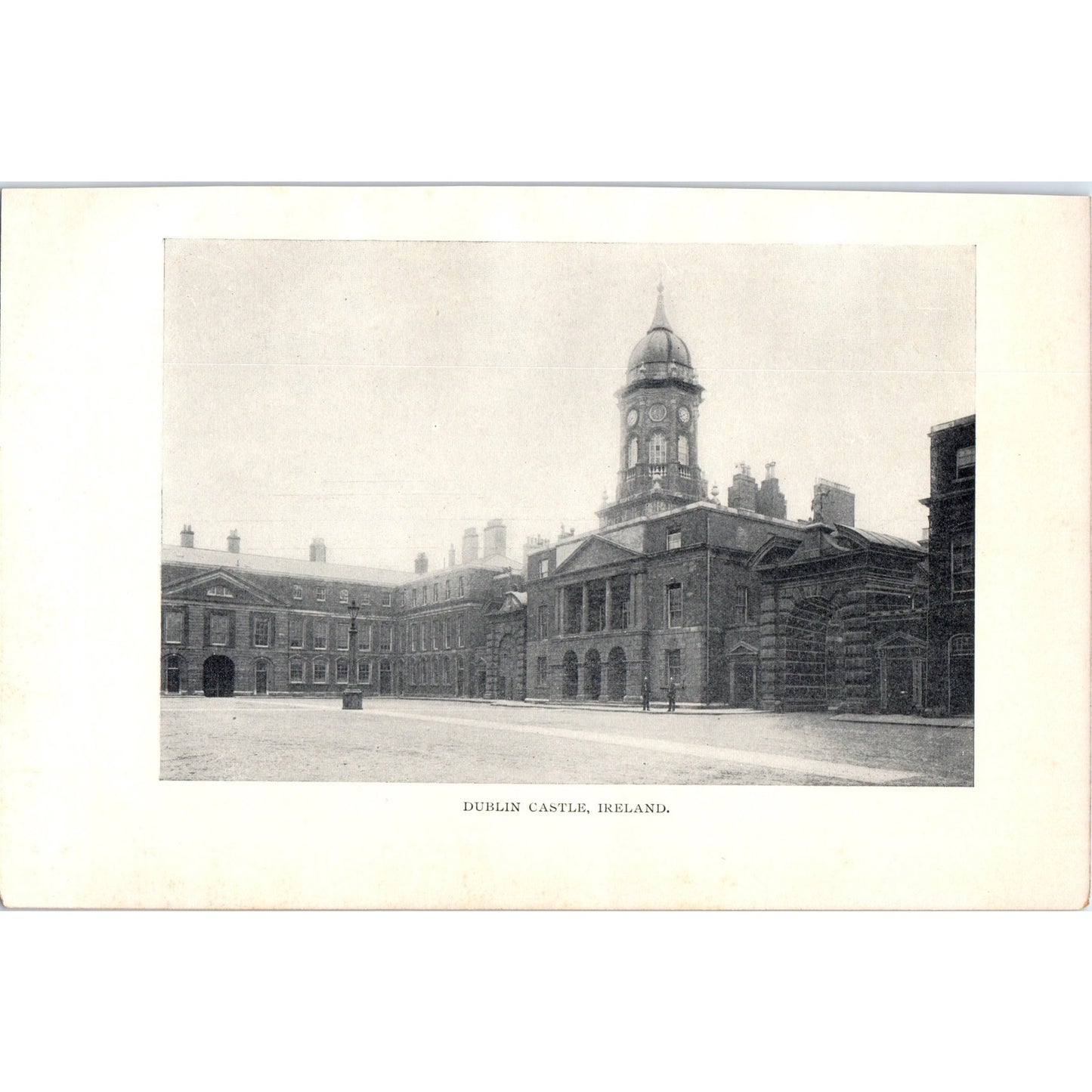 Dublin Castle Ireland 1901 Original Print AD8-H7