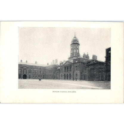 Dublin Castle Ireland 1901 Original Print AD8-H7