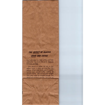 Vintage Caravan Coffee Bag The Caravan Co Inc Worcester MA TG8-VW