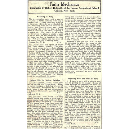 Oliver Chilled Plow Works Rochester NY Harrisburg PA 1924 Ad AG3-4