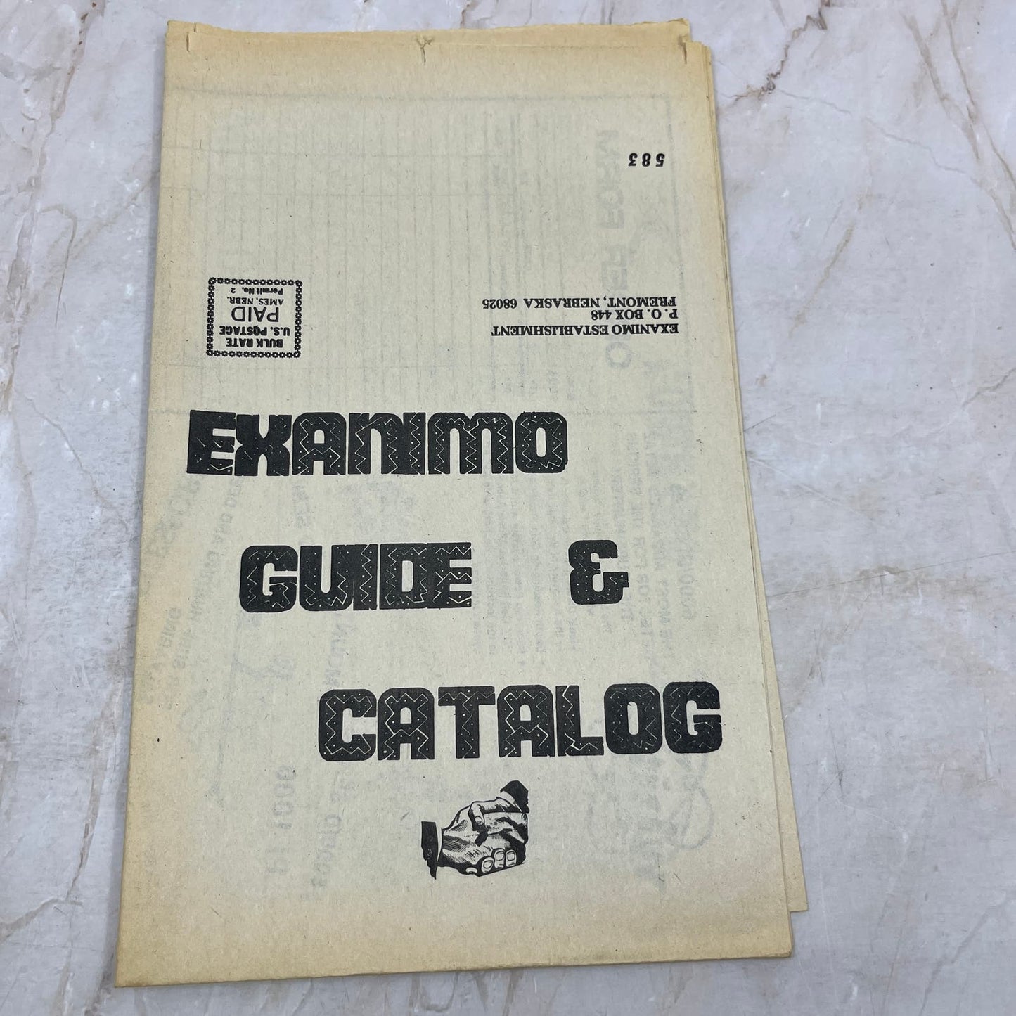 1983 - Exanimo Treasure Hunting Catalog Fremont Nebraska M11