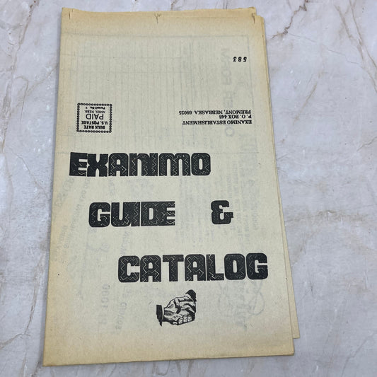 1983 - Exanimo Treasure Hunting Catalog Fremont Nebraska M11